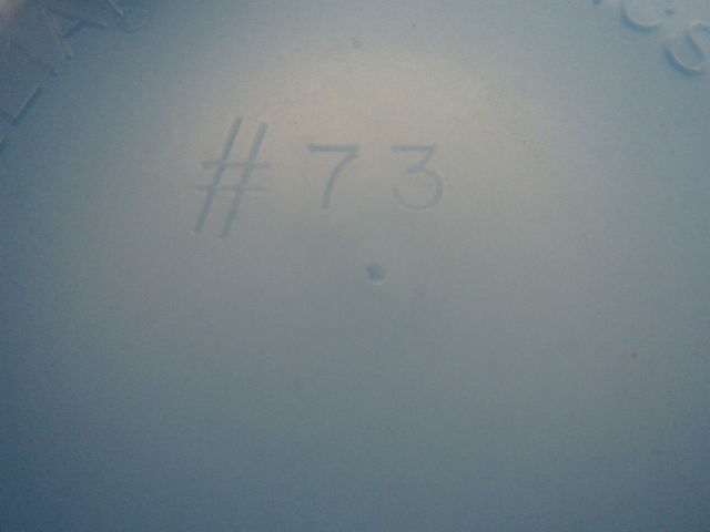 Alliance/Essentra Blue PE Socket-Weld Fitting Plug 2-3/8" Base OD. Lot of 600