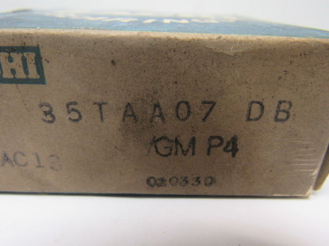 Nachi 35TAA07DB Precision Angular Contact Ball Bearing Set of 2