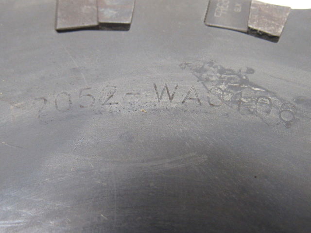 Walter F2050-WA0106 Index Slot Cutting End Mill 10" X 0.6875" 2" Arbor