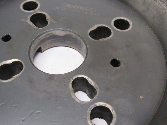 Ingersoll 6K2K12R50 03939 12" Shell Face Mill 2-1/2" Arbor Hole W/16 Inserts