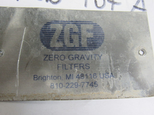ZERO GRAVITY FILTERS BRAY CONTROLS S.S.Filter Unit W/Dual Valves & Actuator