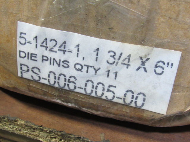 Danly 5-1424-1 Press Fit Ball Bearing Guide Post 1-3/4" X 6" Die Pin