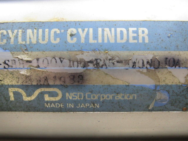 NSD SBB100x100FA58WONO10A Cylnuc 100mm Bore 89mm Stroke Position Air Cylinder