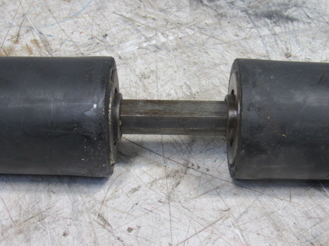 Plexco IPS2" 2-1/2" Diameter Conveyor Double Roller 37-1/2" OAL lot of 5