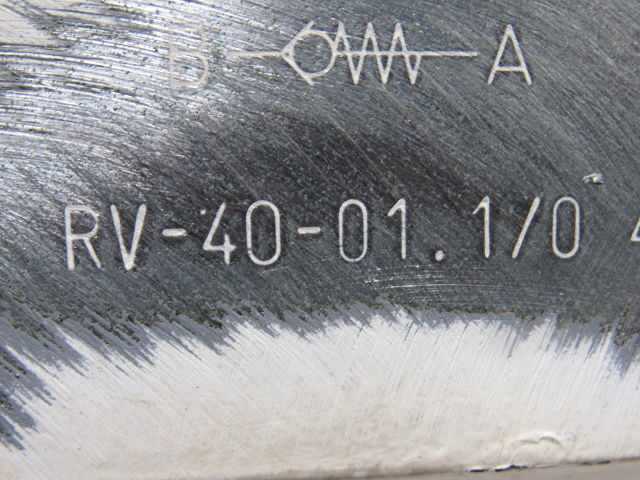 Flutec RV-40-01.1/0 Size 40 Hydraulic Check Valve 5000PSI