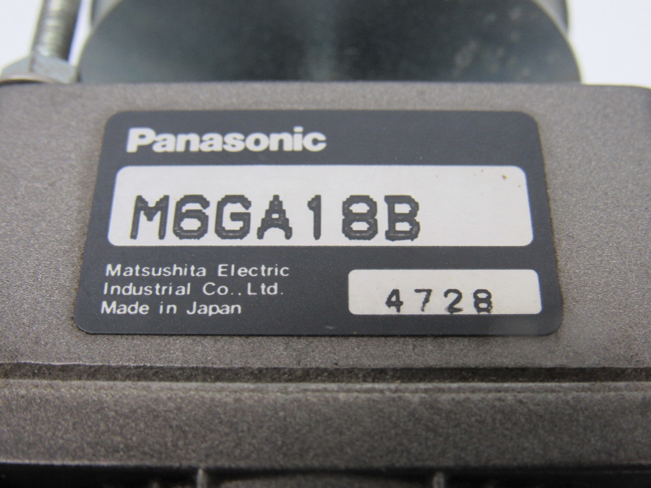 Panasonic M6GA18B_M61A6G4Y 200V 0.7 µF 4P 6W Continuous Operation Gear Motor