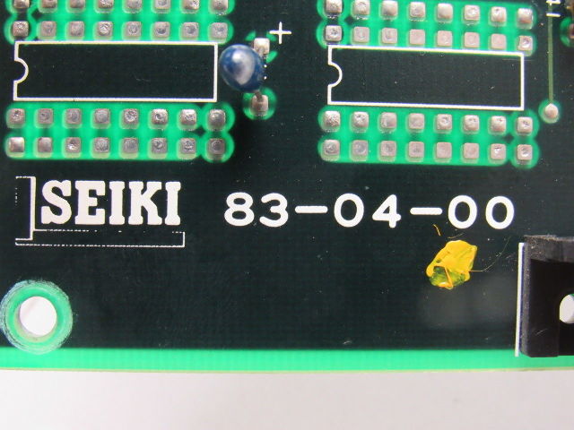 Seiki 83-04-00 Circuit Board Card With Ribbon Cable