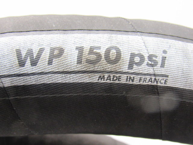 Kleber Industrie Polyroc WP 150PSI 10Bar 1" Rubber Hose Camlock Coupling 9'