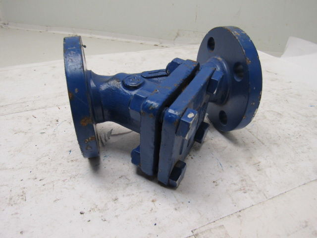 Crane FK 1" CL 150 Flange Inline Y Strainer Clean Out