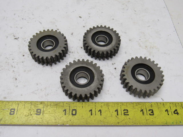 1/16-5/64 Geared Cog Welding Wire Drive Gear Rolls Lot Of 4