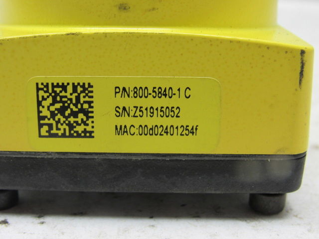 Cognex 800-5840-1C Insight 5000 24VDC 27x0.5 B&W Camera Scanner MAC00d02401254f