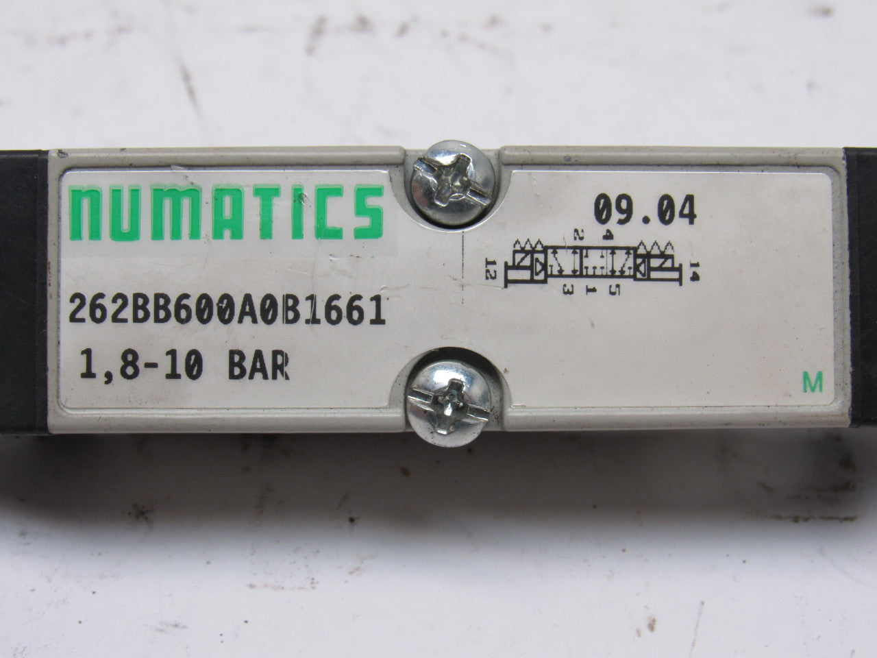 Numatics 262BB600A0B1661 Pneumatic Air Valve 24VDC