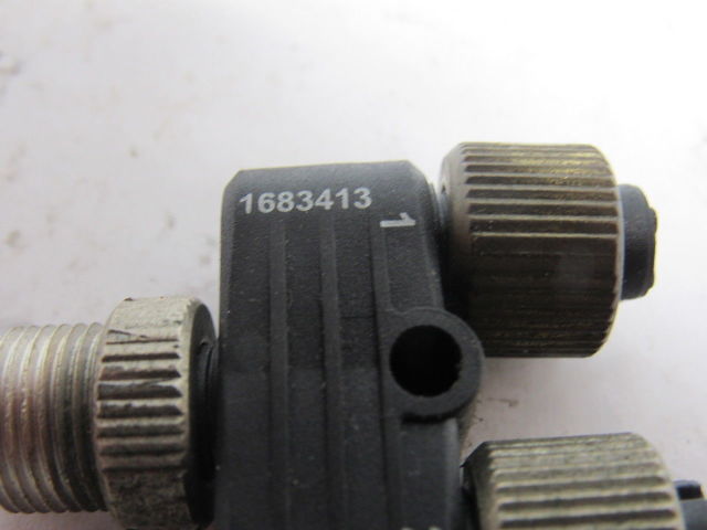 Phoenix Contact 1683413 M12 Mini 4-Pin 2 Way Splitter Devicenet