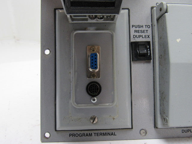 Saginaw Control & Engineering CRB-DHT 3 Amp Fused 120V Duplex Program Terminal