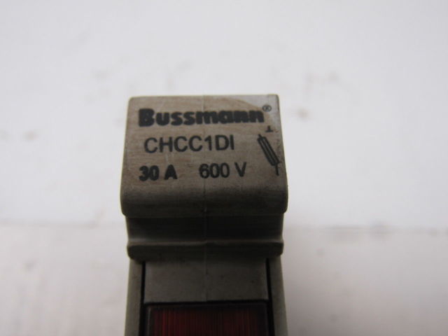 Bussmann CHCC1DI 600V 30A Luminated Class CC Fuse Holder Lot OF 5