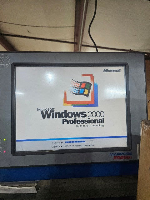 Marposs E960r 866NHG0BD01 Industrial Flat Panel Computer Interface 15" Display