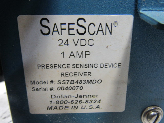 Dolan-Jenner SS7B483MDO Safe7Scan Light Curtain 48" Receiver & Transmitter 1 Set