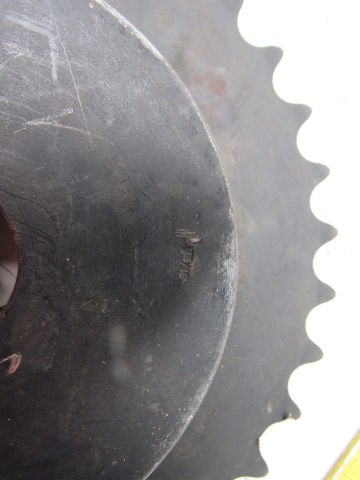 #60 Single Strand Roller Chain Sprocket 33T 1-3/16" Bore