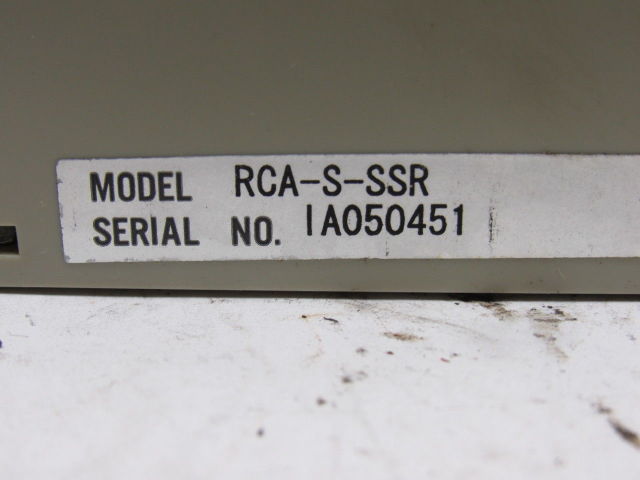 IAI ROBO Cylinder RCA-S-SSR Control Module
