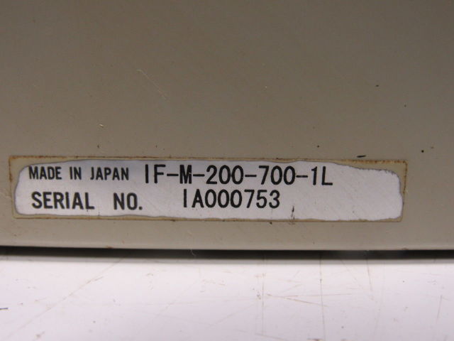 IA Intelligent Actuator IF-M-200-700-1L Belt Drive Linear Actuator 28" Travel