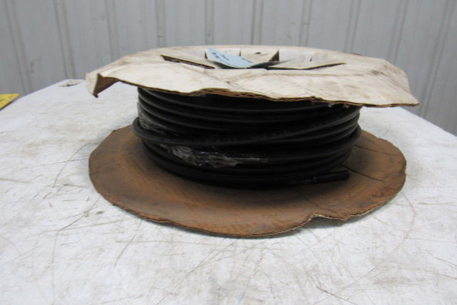 Freelin Wade 1/2" OD x 0.62" Wall Black Polyethylene Airline Tubing 135PSI 100'