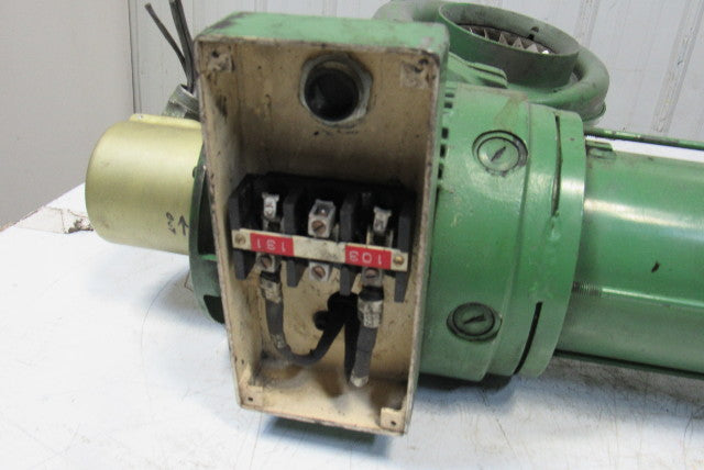 Porter Peerless 181-12-0009-0 Direct Current DC Servo Motor Blower Encoder
