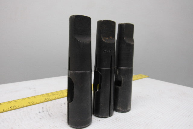 Collis Misc. Lot Reducing Sleeve Adapter #4 Morse 25.500mm, 2250mm Lot Of 3