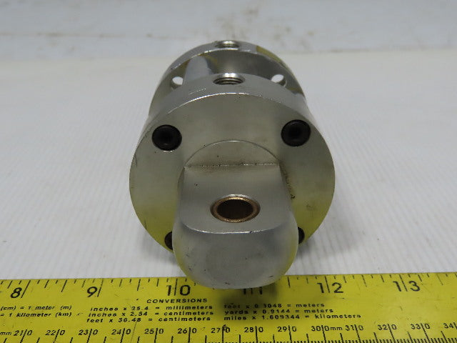 Bimba Flat-1 1-9/16" Bore 1-1/4" Stroke 5/8" Rod Clevis Mount Air Cylinder