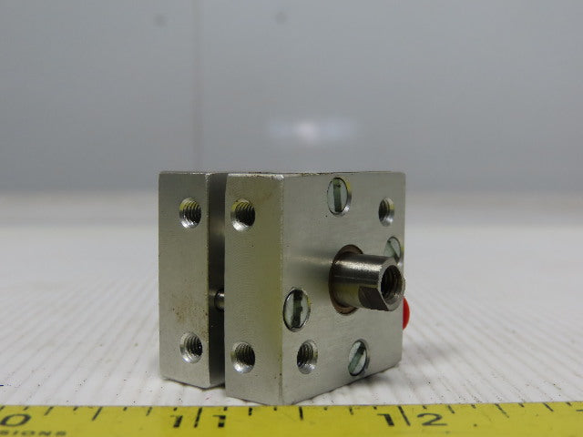 Bimba FSMD-045-H Flat-1 3/4 Bore 1/4" Double Ended Stroke 5/16" Rod Air Cylinder