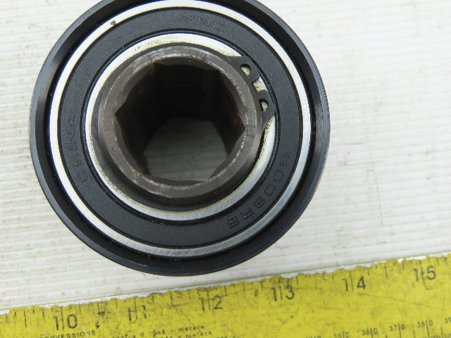 3" x 2-5/8" Crowned Face Belt idler Pulley 1-1/16" Hex Bore