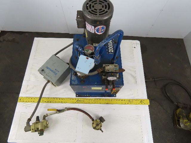 Monarch Dynamatic 12USG 208-230/460V 3Ph 1/2Hp Compact Hydraulic Power Unit