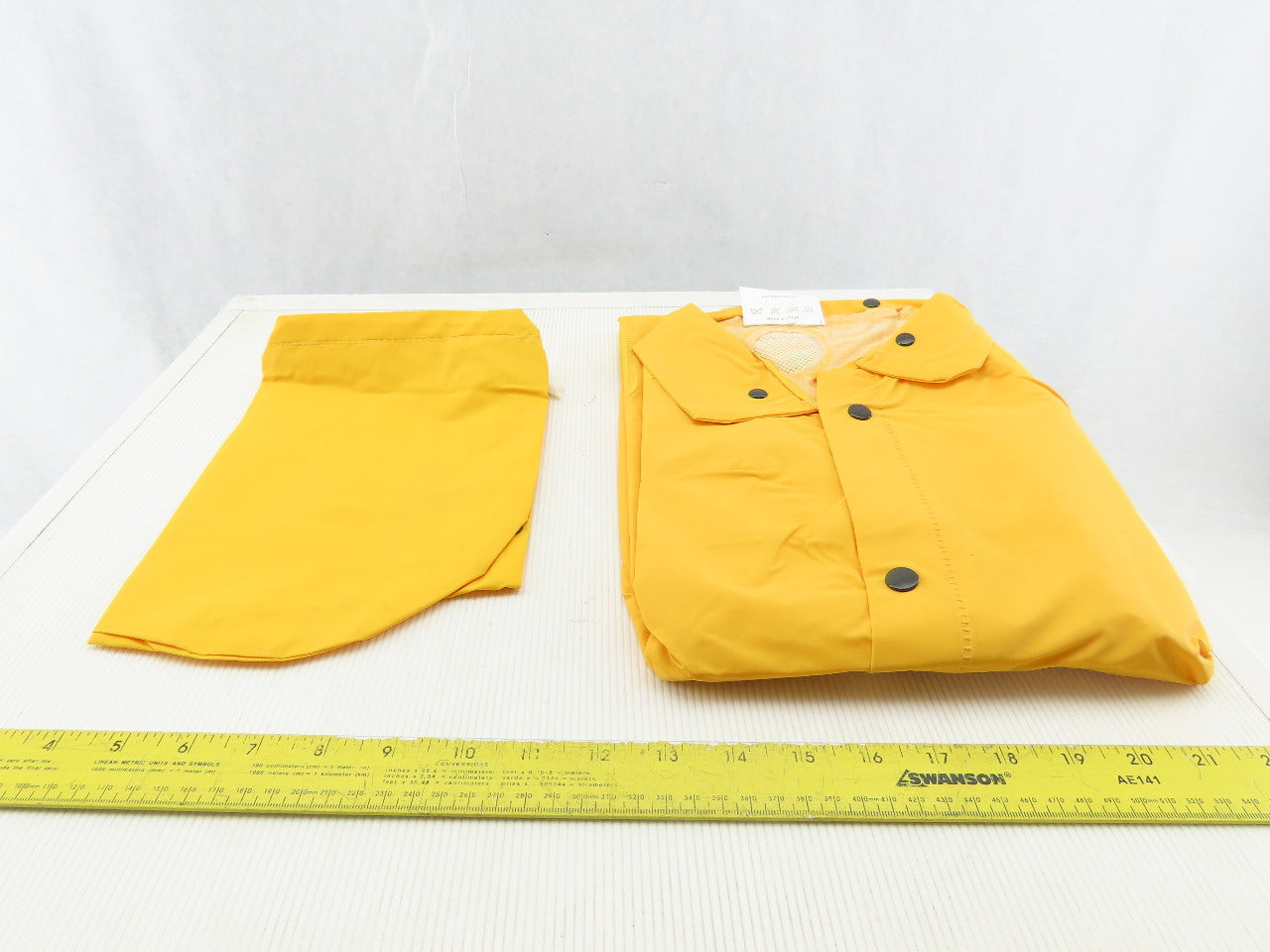 Boss 3PR7800Y4 2 Piece Rain Suit Rain Coat Hood Size 4XL XXXX-Large