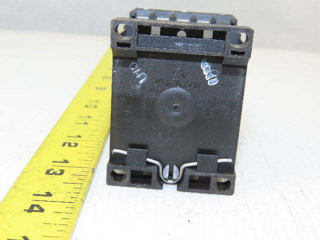 Siemens 3RH1131-1KB40 600V 10A 3Ph Contactor Relay Auxiliary 3NO+1NC 17-24VDC