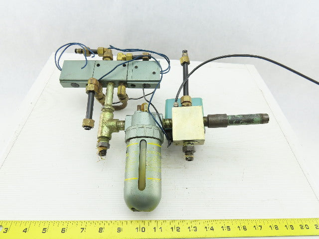 SMC 120-480V Pressure Switch Lubricator Secondary Valve Assembly