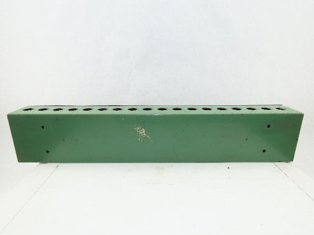 25-1/2" x 4-3/4" x 3" 18 Port Junction Electrical Hydraulic Valve Box