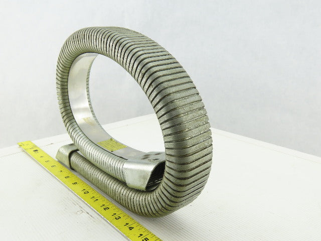 1061493 2-1/4" x 1" Enclosed Galvanized Cable Carrier Drag Chain 34" OAL