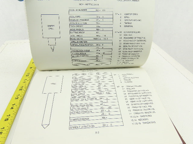 Giddings & Lewis Masterline GE Fanuc 10TF CNC Programming Manual 108-24018-02