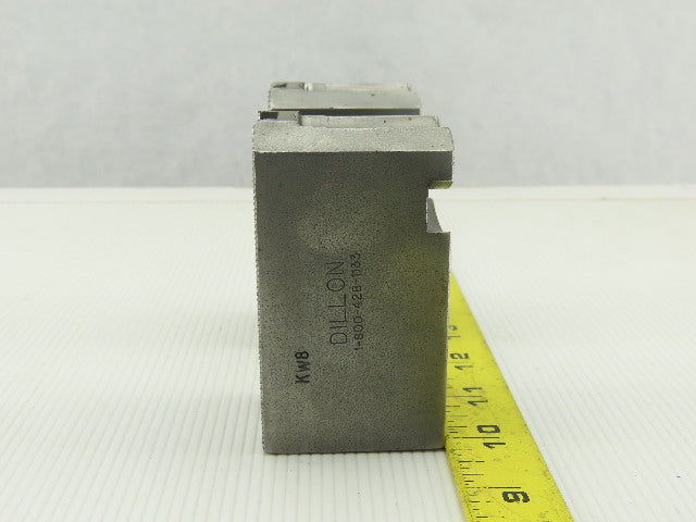 Dillon KW8 Serrated 1.5mm x 60° Soft Steel Lathe 8" Chuck Jaw Lot Of 2