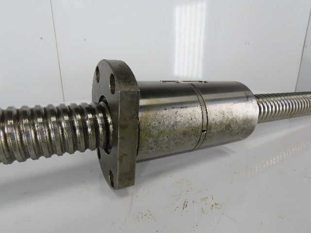 THK KX 30140 50mm Ball Screw 10mm Lead 2 T/I Ball Nut 835mm Travel 52" OAL