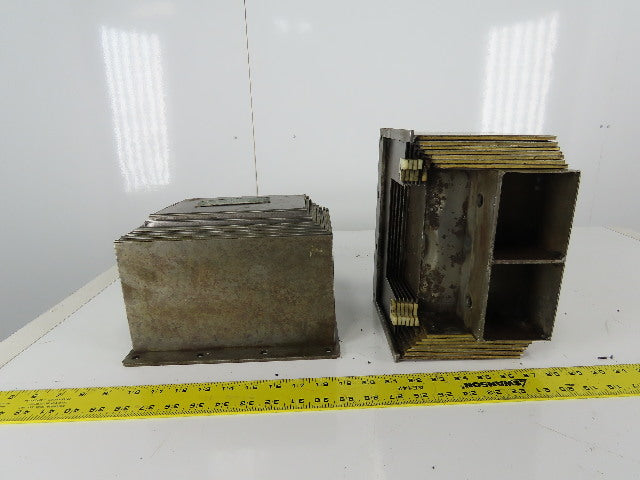 A&A Mfg. 4200436 Telaflex Hitachi Seiki VK65 CNC Telescoping Way Cover Set of 2