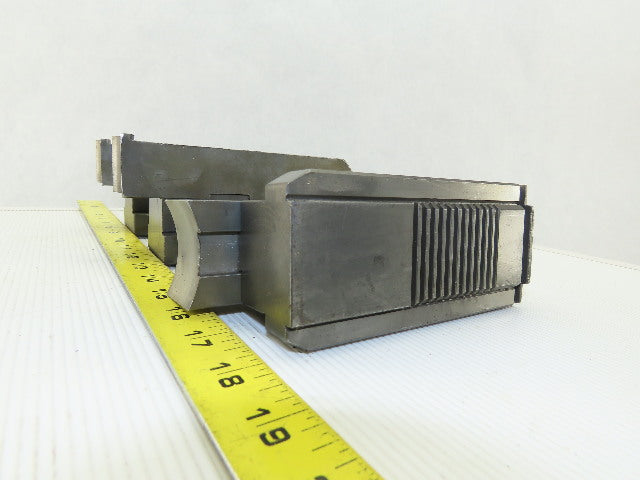Square Serrated Chuck Hard Master Jaw W/ Top Jaw See Info Set of 3