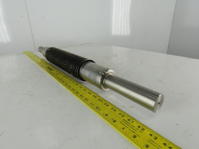 3-5/16" OD Industrial Pressure Slitter Cutter Roller 1-5/8" Shaft 32-1/2" OAL