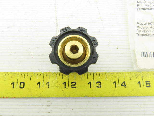 Grainger 1MDL1 1MDL2 M22 X 1/4" 3650PSI Pressure Washer Quick Coupling Lot Of 6