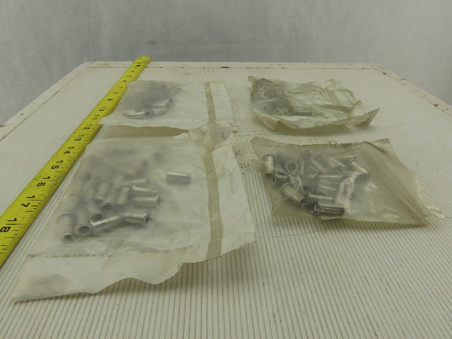 Atlas 93482A711 1/4-20" Aluminum Blind Rivet Nut Lot Of 4 Bags (100 Total)
