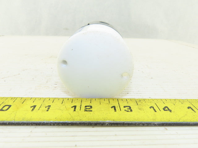 Plast-O-Matic BSDA025T-NC-TF 1/4" Teflon Shut Off Valve NC Air Pilot
