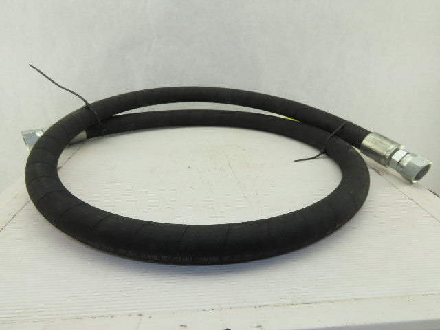 SAE 100R16 Medium Pressure 2000PSI Hydraulic Hose 90" OAL Swivel Ends -16 1"-11