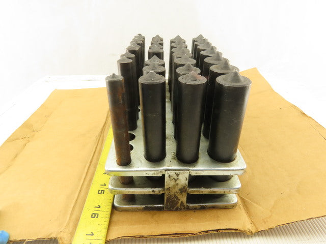 Center Punch Transfer Punch Incomplete Set 1/2"-1" Missing 4