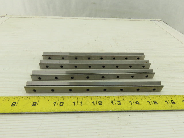 Schneeberger RNG 6 200 200mm Long Linear Guide 0.5 x 45° Rail Chamfer Lot Of 4