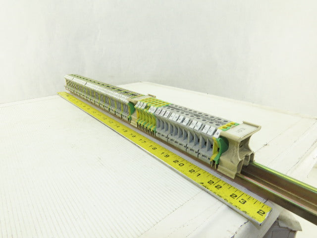 Phoenix Contact USLKG 4 UK4 800V 25A 28-12AWG Wire Terminal Block Lot Of 70
