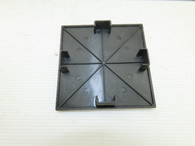 100x100 mm Tube Black ABS Plastic End Cap Tap In Lot Of 17